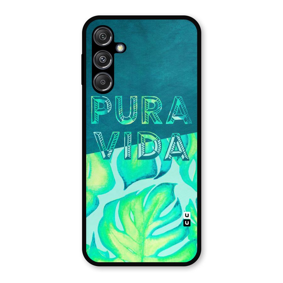 Pre Vida Metal Back Case for Galaxy M34 5G