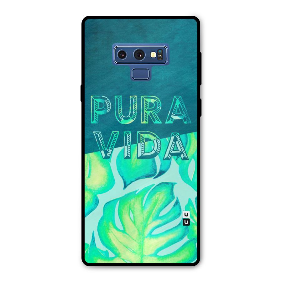 Pre Vida Metal Back Case for Galaxy Note 9