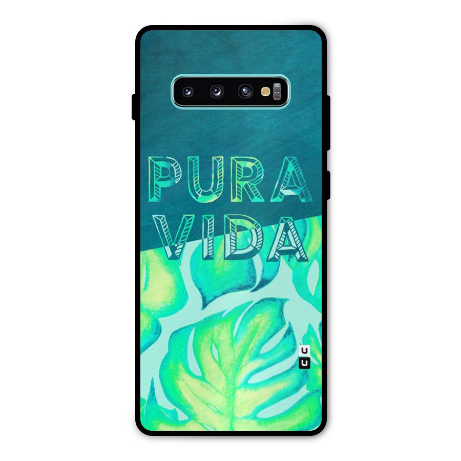 Pre Vida Metal Back Case for Galaxy S10 Plus
