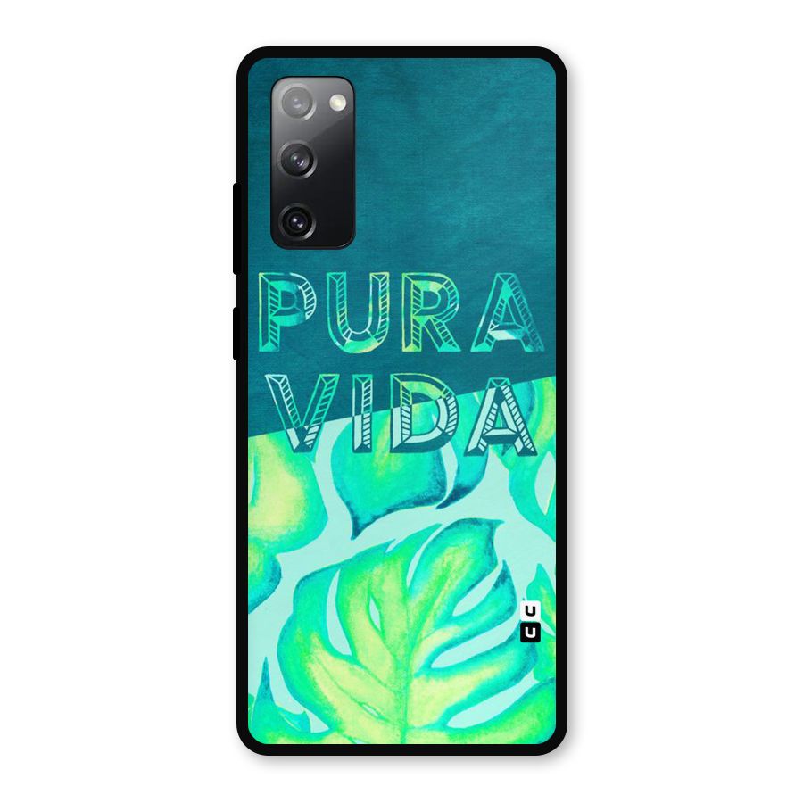 Pre Vida Metal Back Case for Galaxy S20 FE 5G