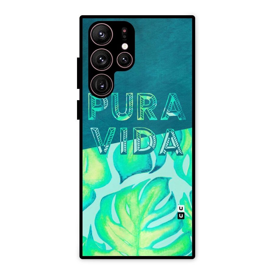 Pre Vida Metal Back Case for Galaxy S22 Ultra 5G