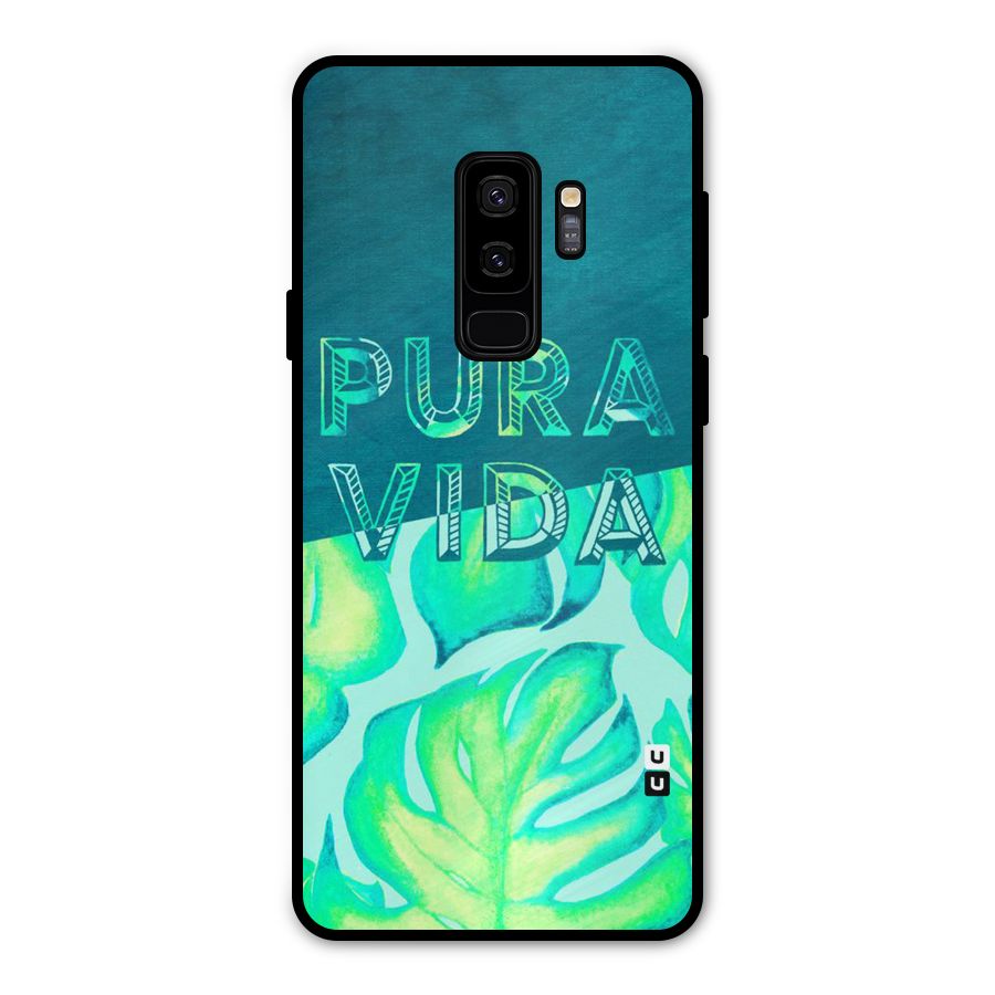 Pre Vida Metal Back Case for Galaxy S9 Plus