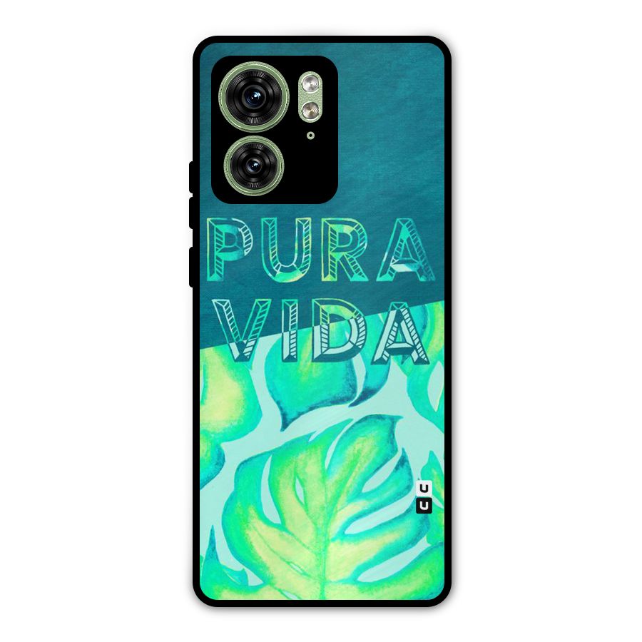Pre Vida Metal Back Case for Motorola Edge 40 5G