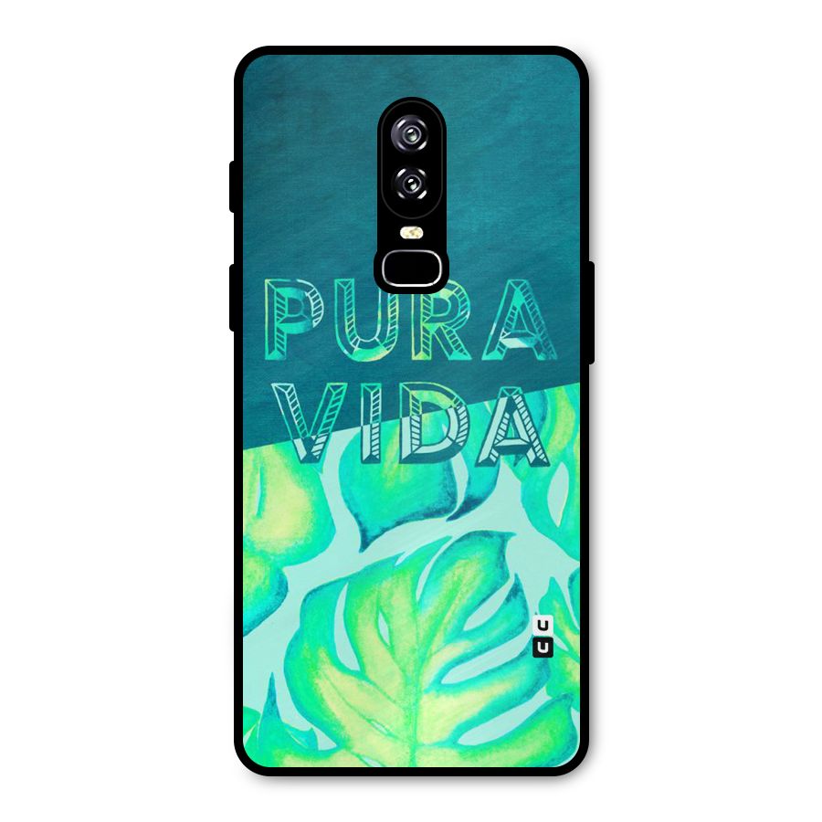 Pre Vida Metal Back Case for OnePlus 6