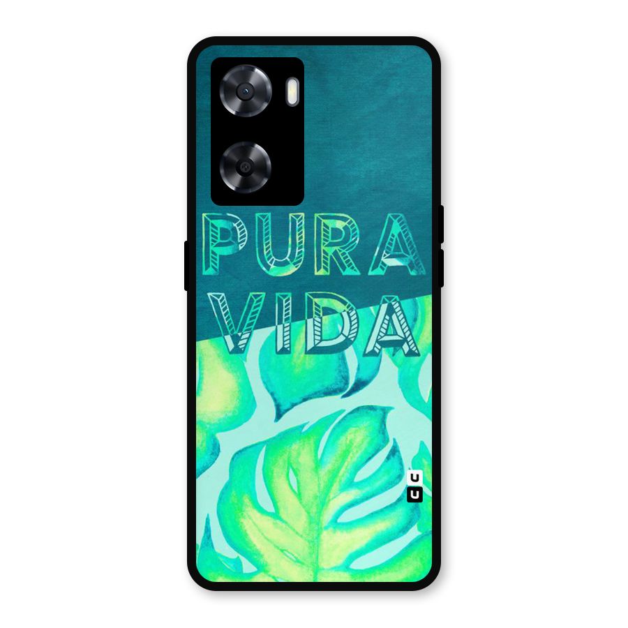Pre Vida Metal Back Case for Oppo A57 2022