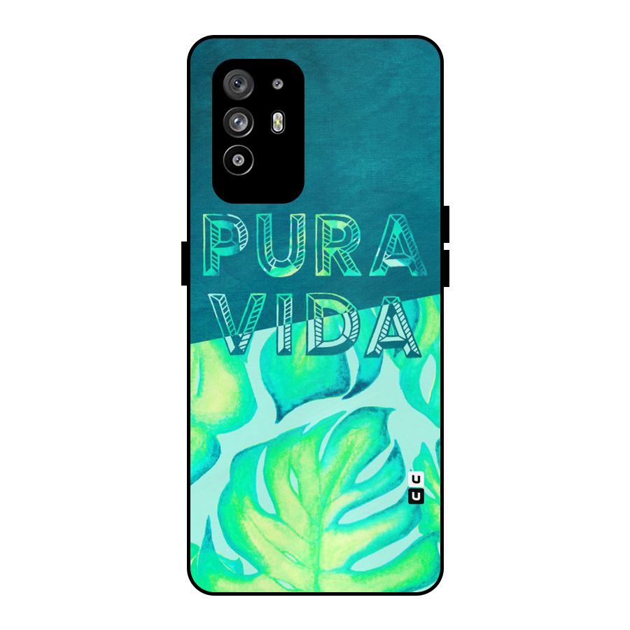 Pre Vida Metal Back Case for Oppo F19 Pro Plus 5G