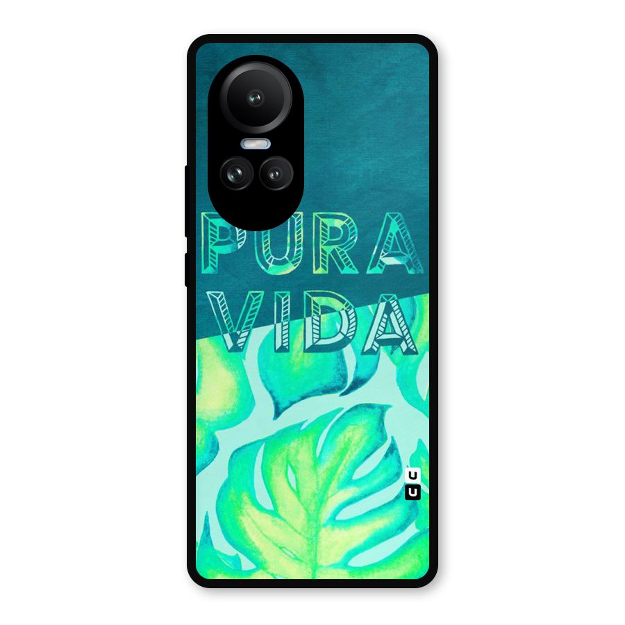 Pre Vida Metal Back Case for Oppo Reno10 Pro