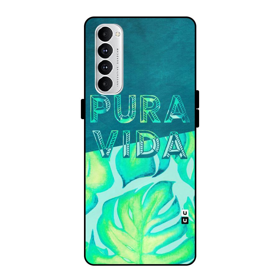 Pre Vida Metal Back Case for Oppo Reno4 Pro