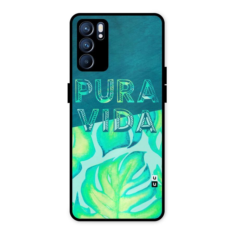 Pre Vida Metal Back Case for Oppo Reno6 5G