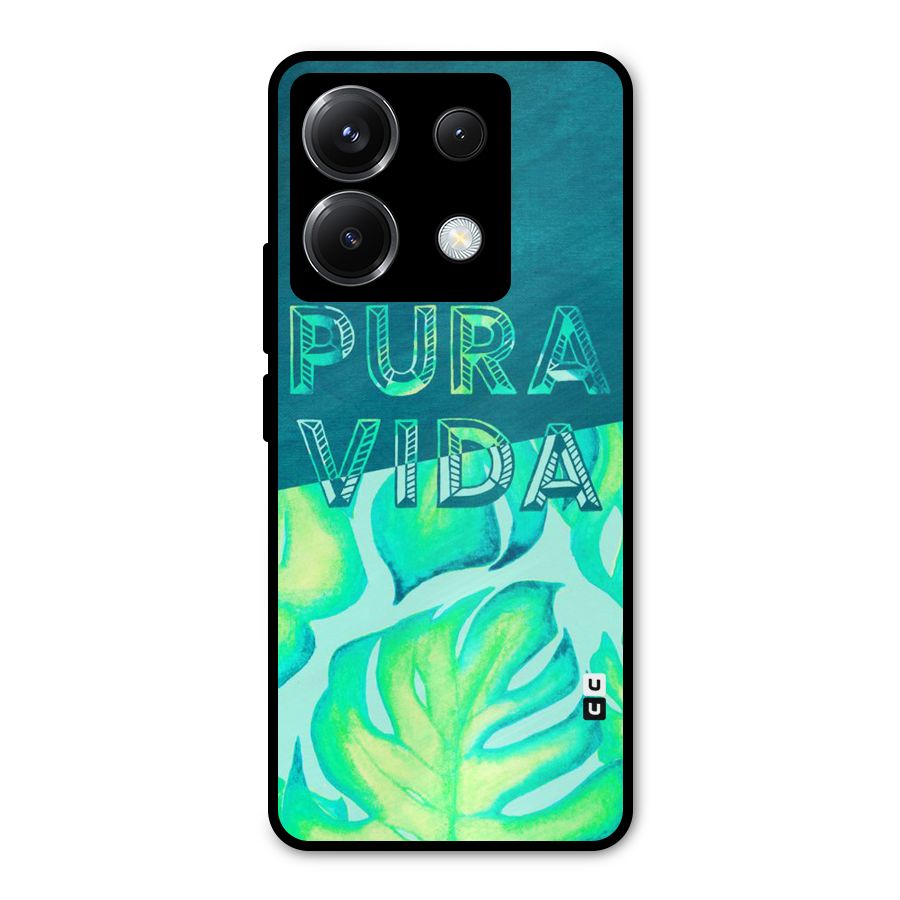 Pre Vida Metal Back Case for Poco X6