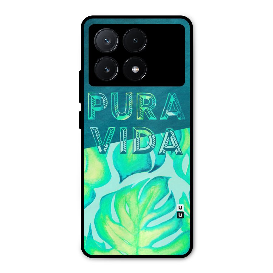 Pre Vida Metal Back Case for Poco X6 Pro