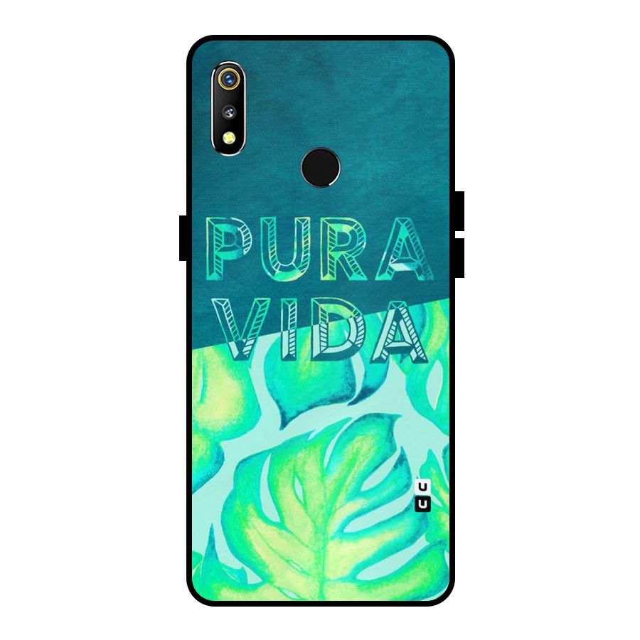 Pre Vida Metal Back Case for Realme 3i