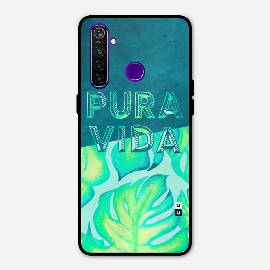 Pre Vida Metal Back Case for Realme 5 Pro