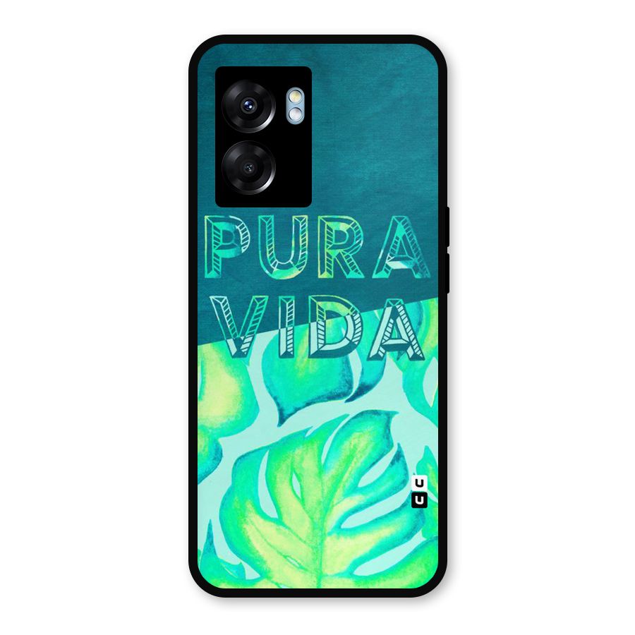 Pre Vida Metal Back Case for Realme Narzo 50 5G