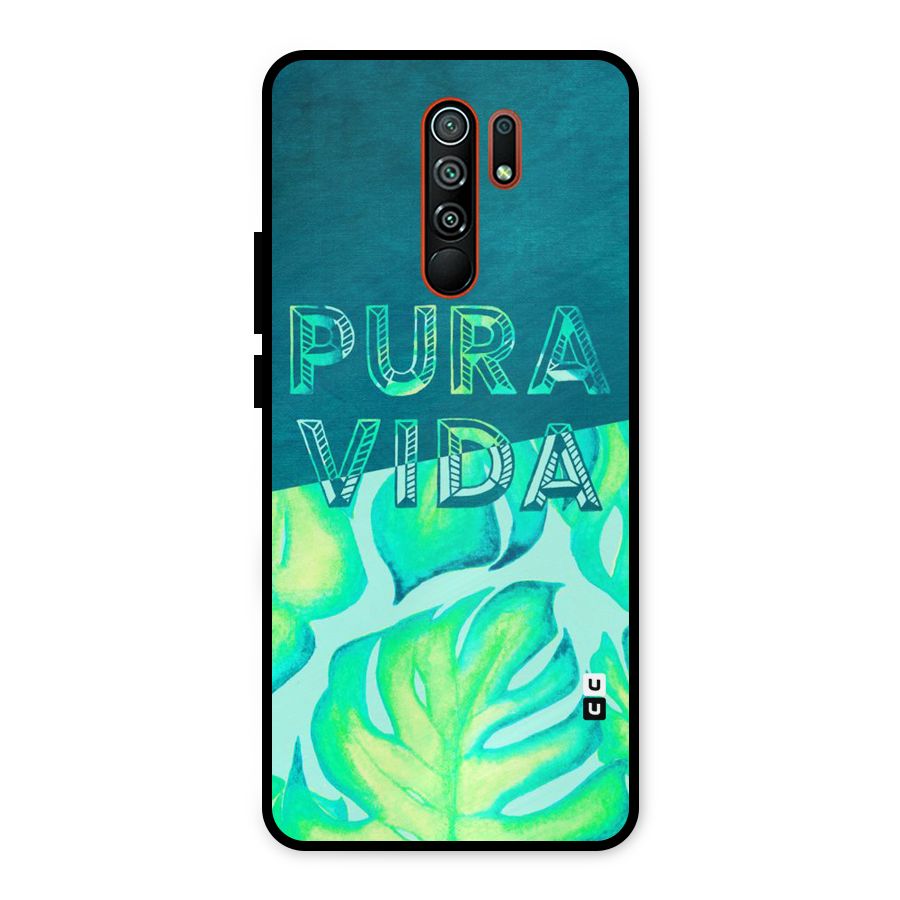 Pre Vida Metal Back Case for Redmi 9 Prime