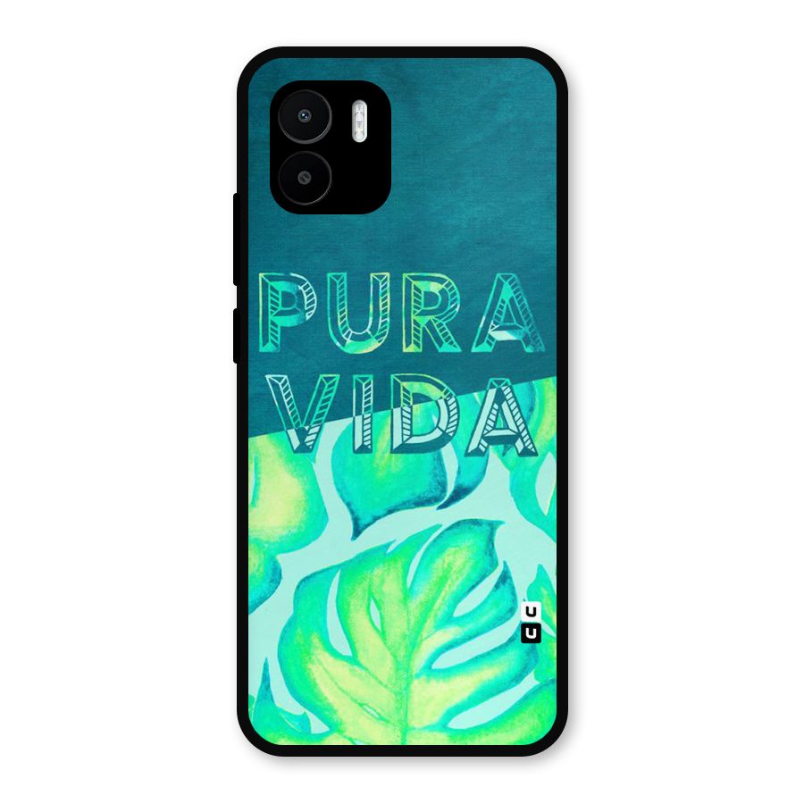 Pre Vida Metal Back Case for Redmi A2