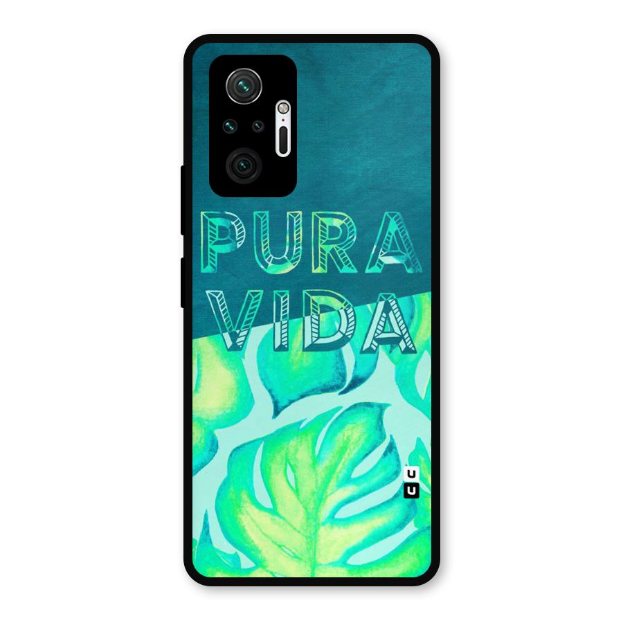 Pre Vida Metal Back Case for Redmi Note 10 Pro