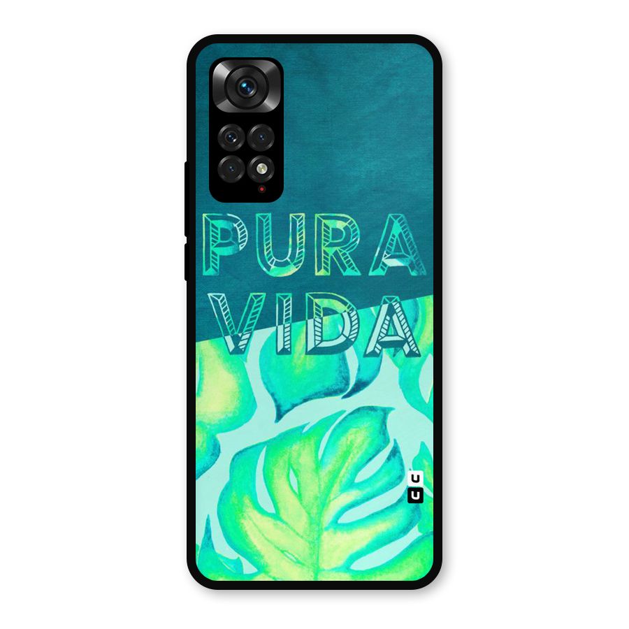 Pre Vida Metal Back Case for Redmi Note 11s