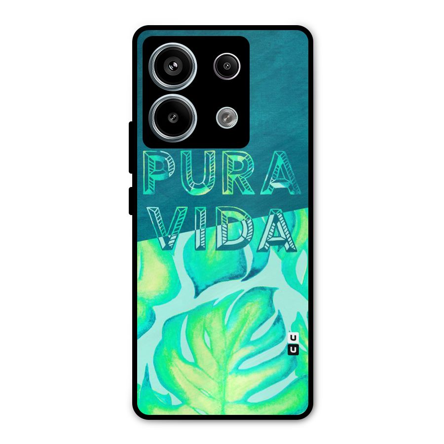 Pre Vida Metal Back Case for Redmi Note 13 Pro 5G