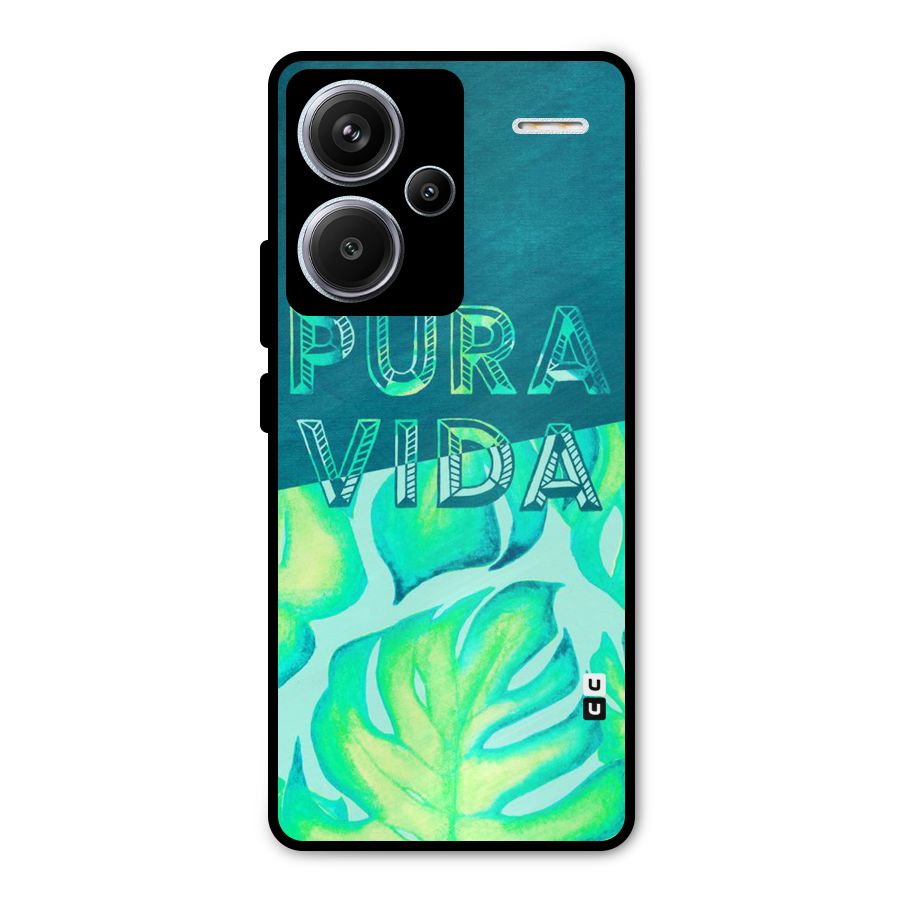 Pre Vida Metal Back Case for Redmi Note 13 Pro Plus
