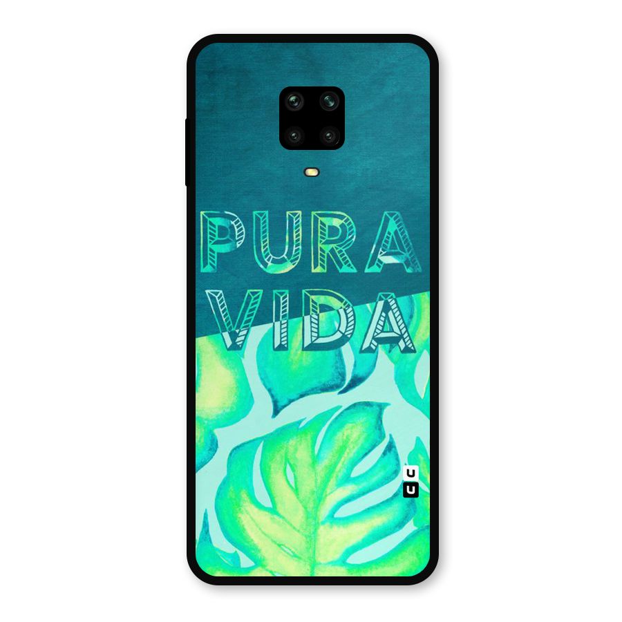 Pre Vida Metal Back Case for Redmi Note 9 Pro Max