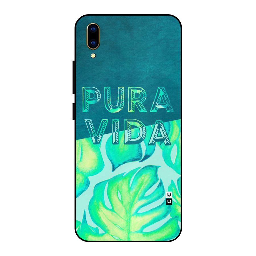 Pre Vida Metal Back Case for Vivo V11 Pro