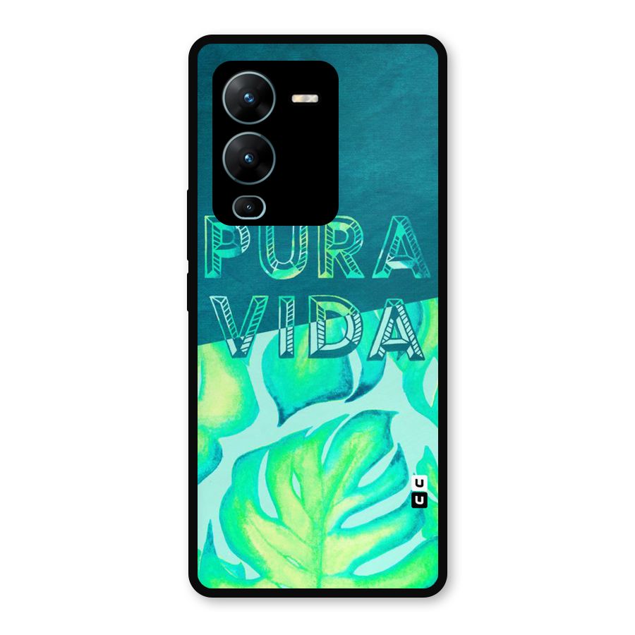 Pre Vida Metal Back Case for Vivo V25 Pro