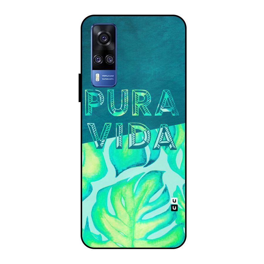 Pre Vida Metal Back Case for Vivo Y51