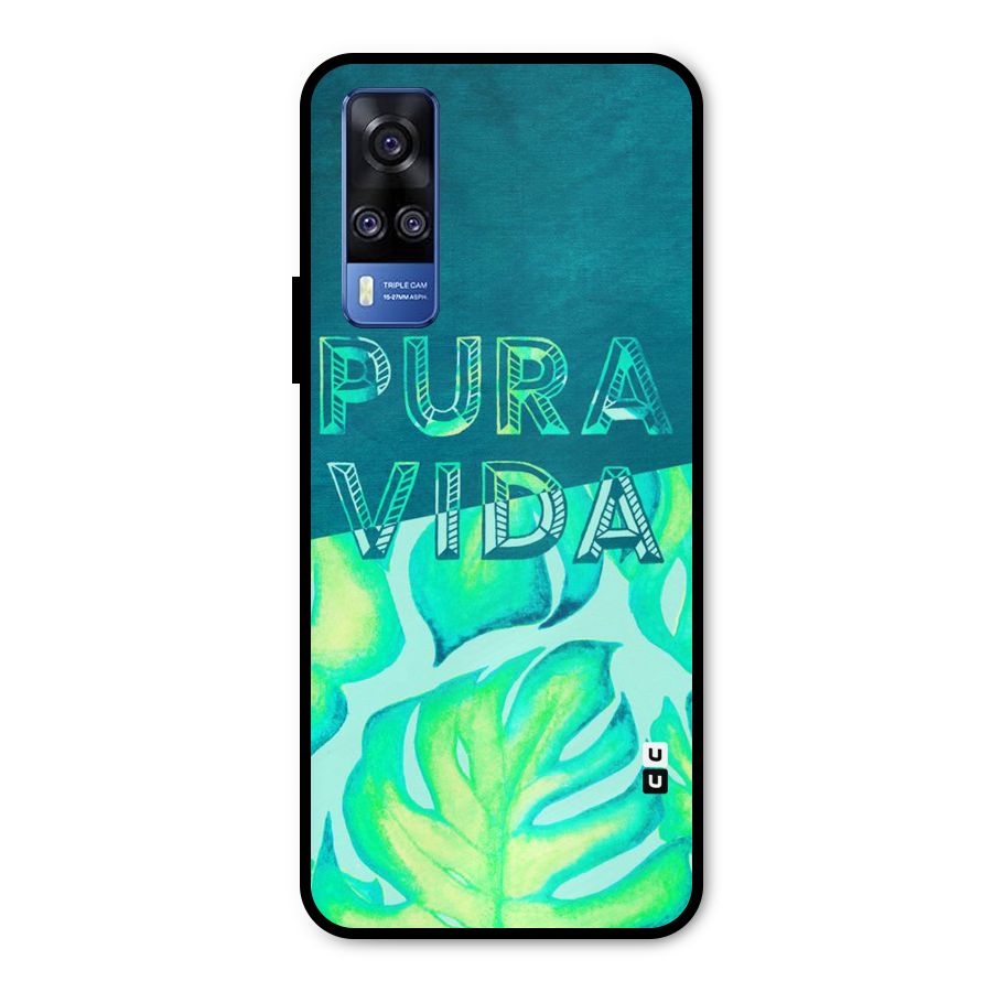 Pre Vida Metal Back Case for Vivo Y51A