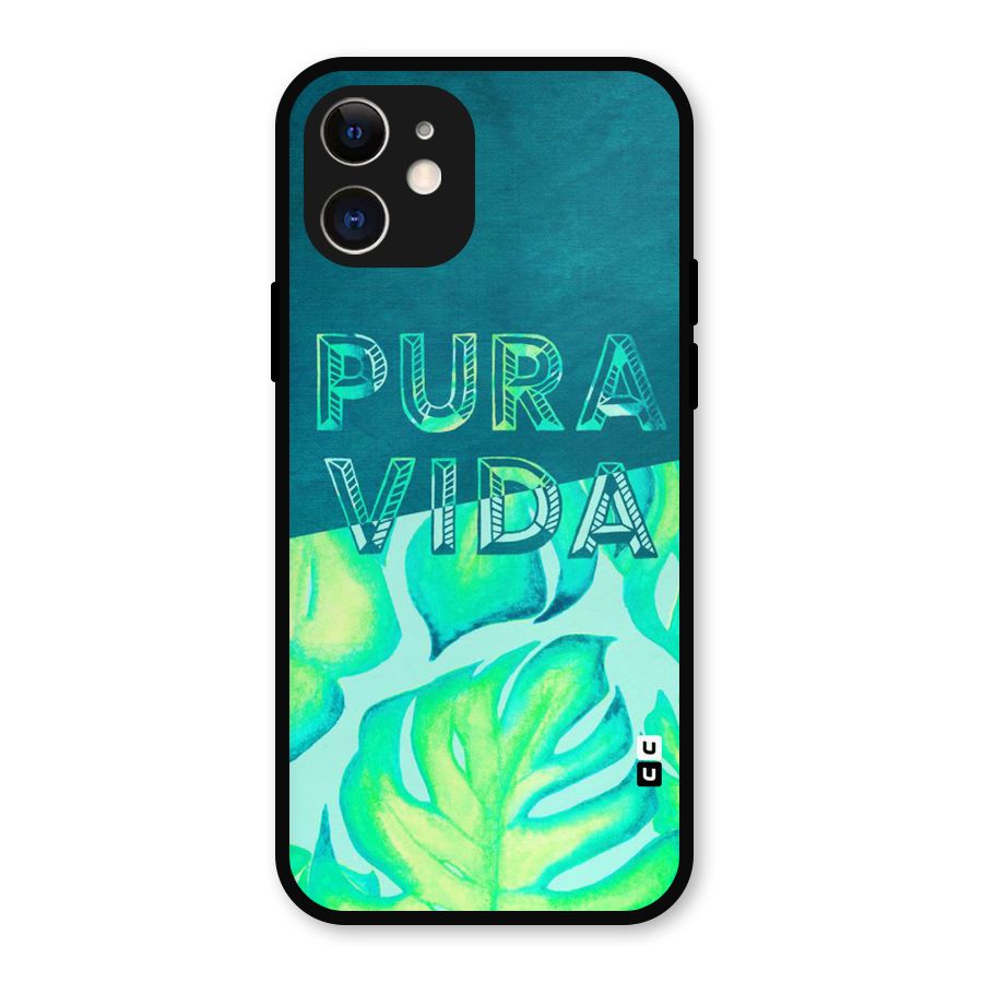 Pre Vida Metal Back Case for iPhone 12