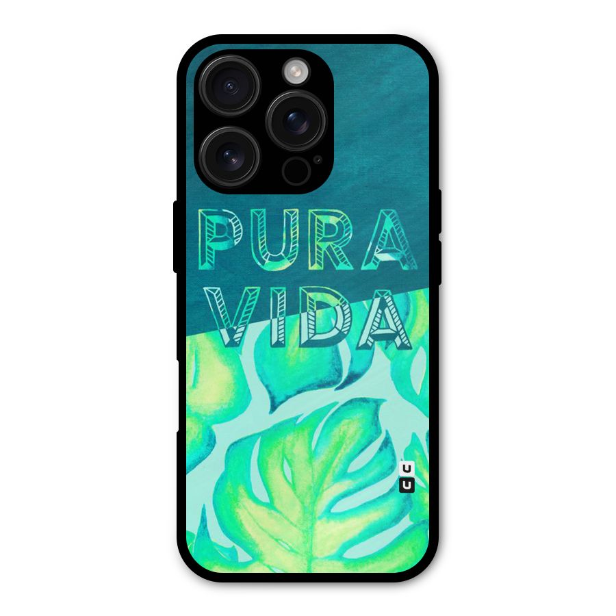 Pre Vida Metal Back Case for iPhone 16 Pro