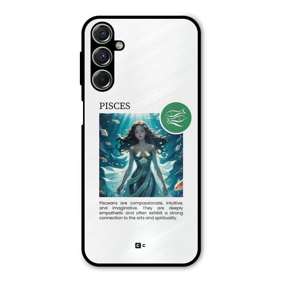 Precious Pisces Metal Back Case for Galaxy F34