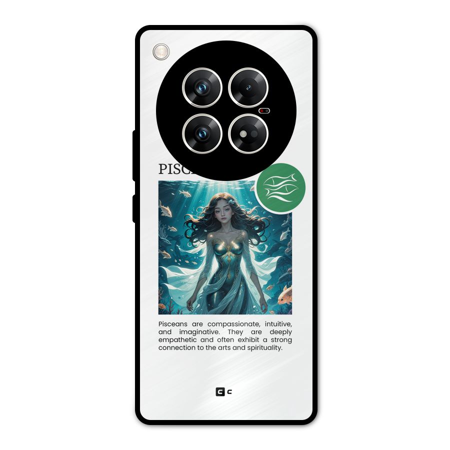 Precious Pisces Metal Back Case for Infinix Zero 40 5G