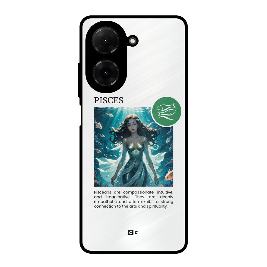 Precious Pisces Metal Back Case for Poco C71