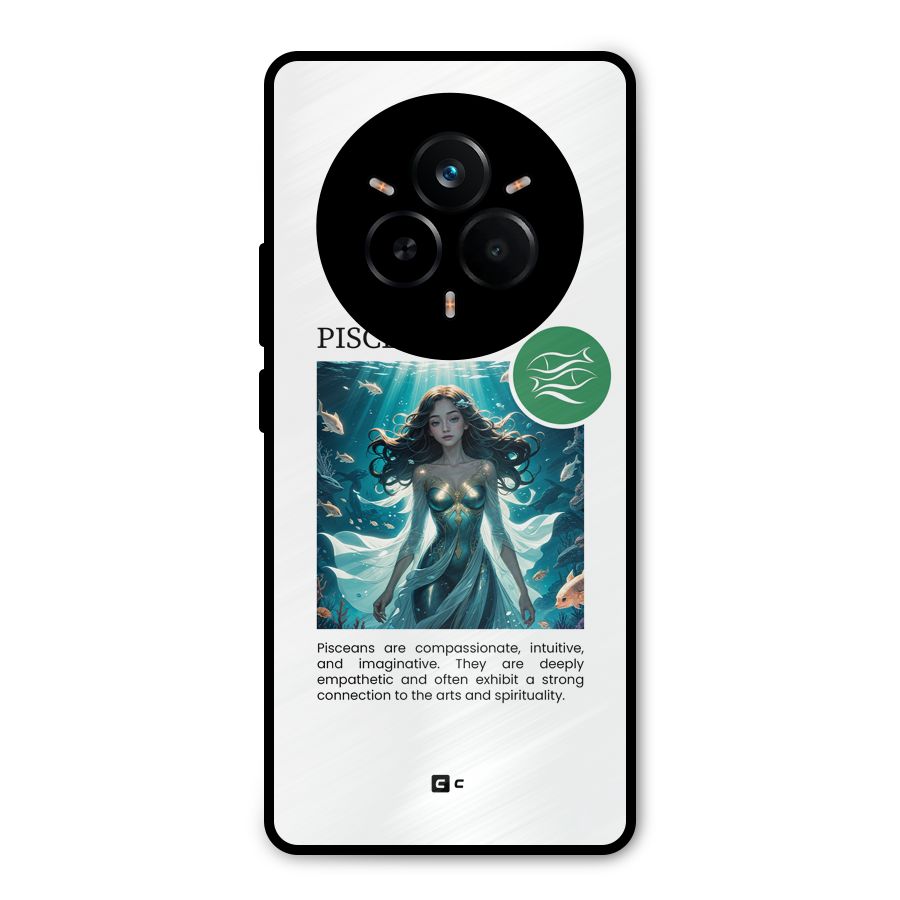 Precious Pisces Metal Back Case for Realme 14 Pro Plus