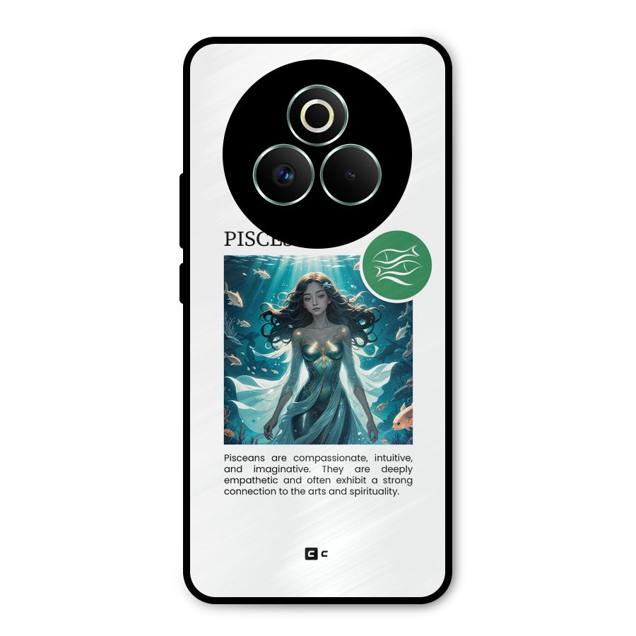 Precious Pisces Metal Back Case for Realme P3 Pro
