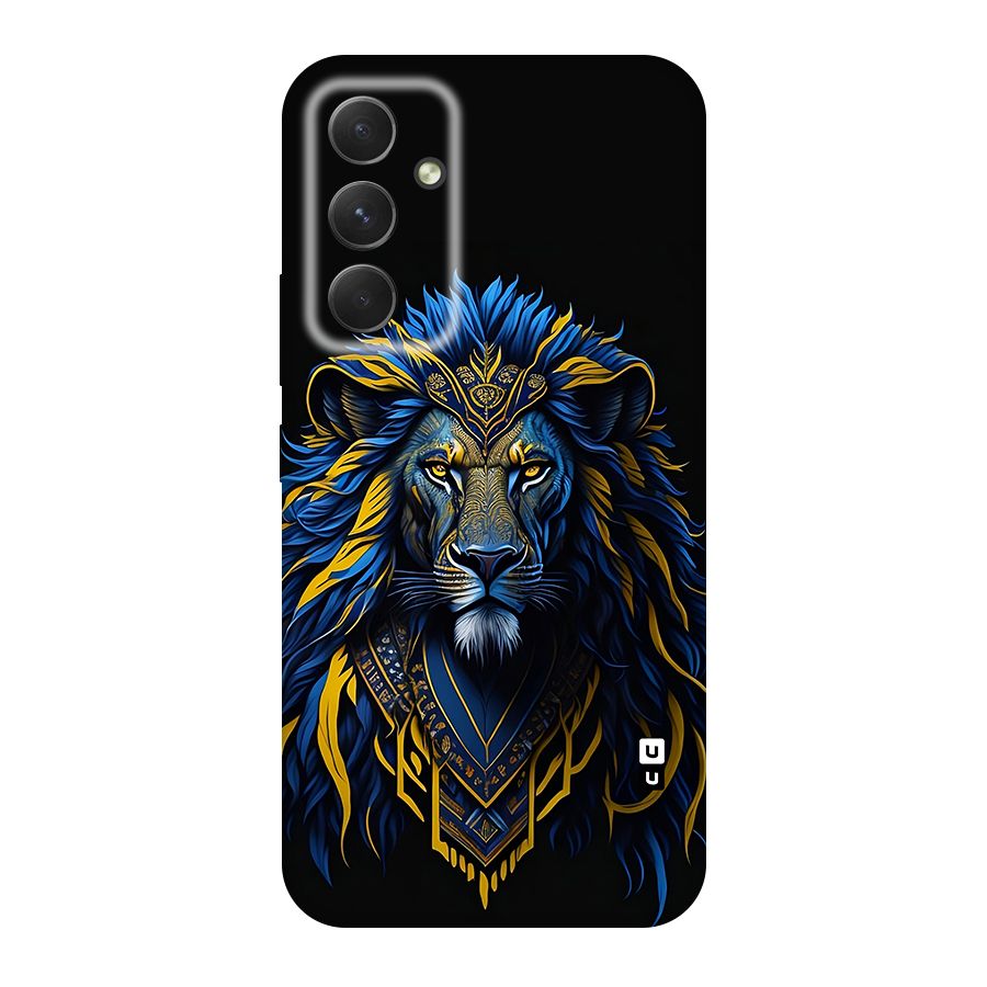 Premium Lion Abstract Portrait Art Original Polycarbonate Back Case for Galaxy A54