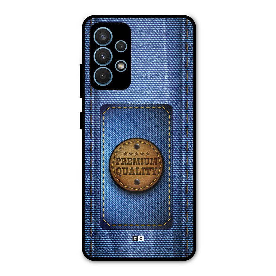 Premium Quality Denim Metal Back Case for Galaxy A32