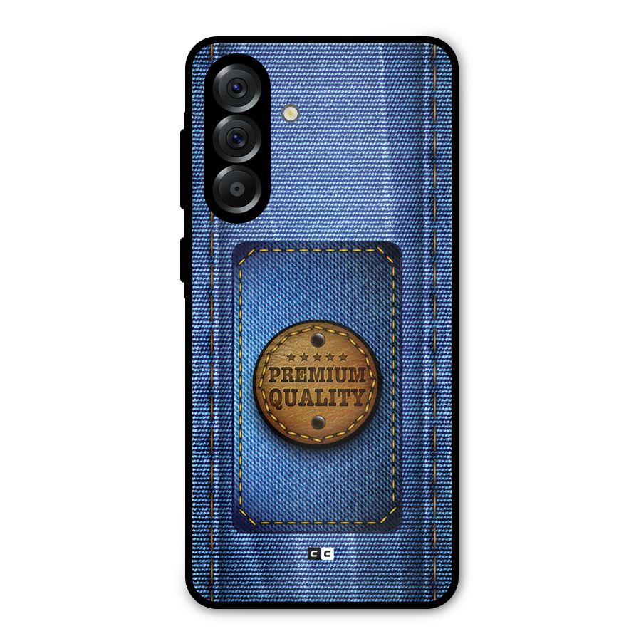 Premium Quality Denim Metal Back Case for Galaxy A36