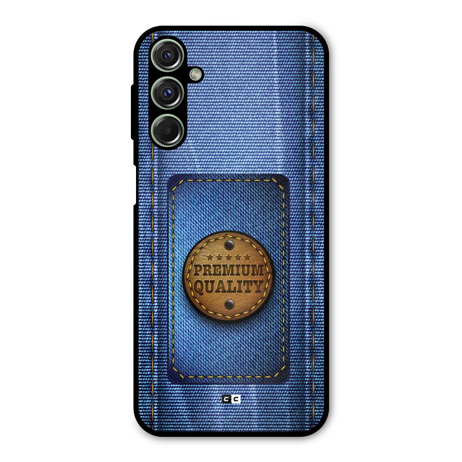 Premium Quality Denim Metal Back Case for Galaxy M34