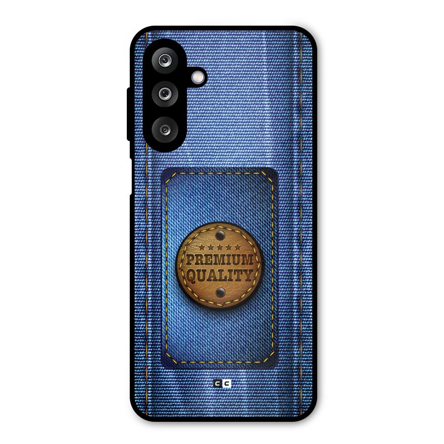 Premium Quality Denim Metal Back Case for Galaxy M36