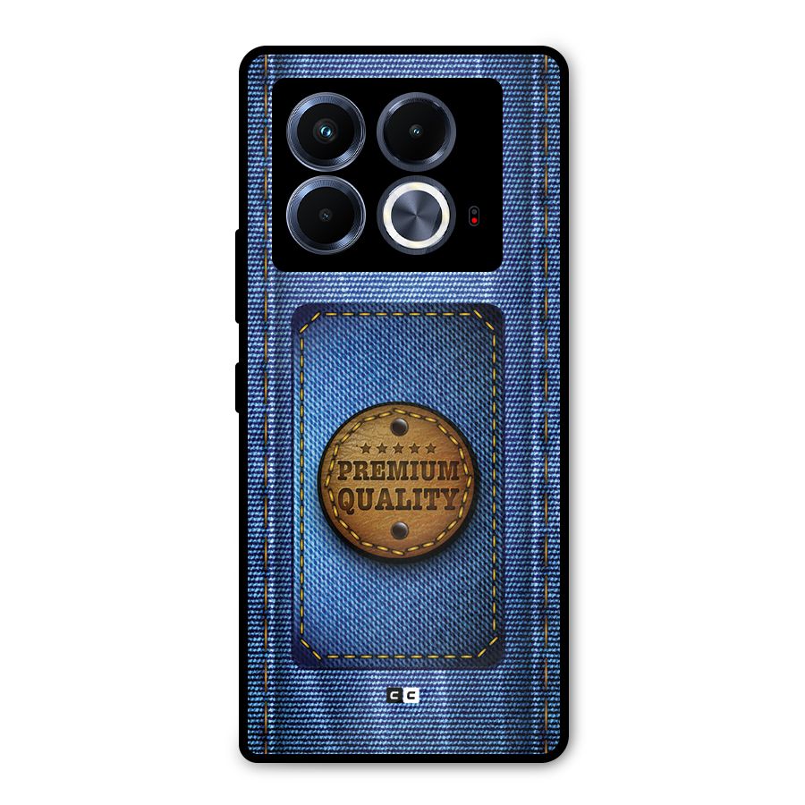 Premium Quality Denim Metal Back Case for Infinix Note 40 5G