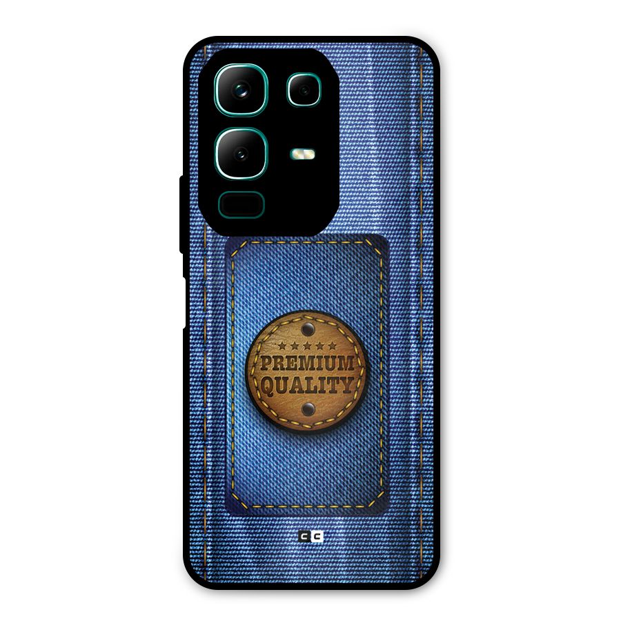 Premium Quality Denim Metal Back Case for Infinix Note 50x