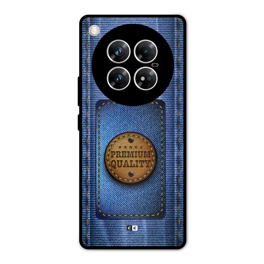 Premium Quality Denim Metal Back Case for Infinix Zero 40 5G