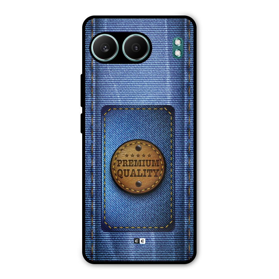 Premium Quality Denim Metal Back Case for OnePlus Nord 4