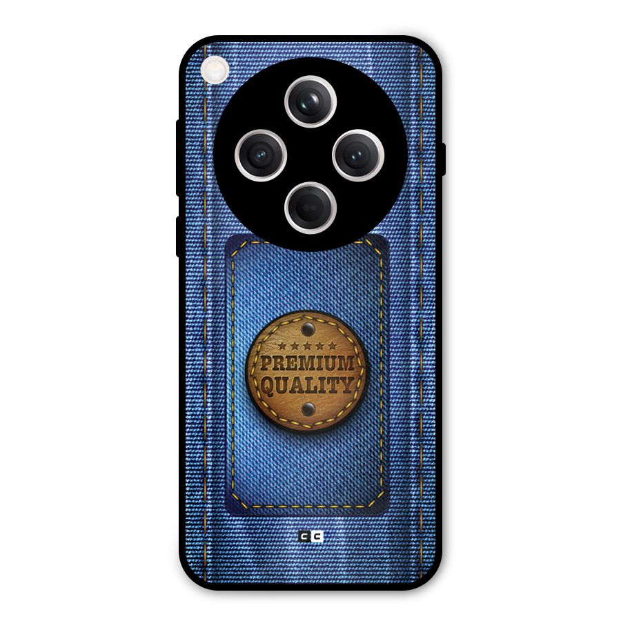 Premium Quality Denim Metal Back Case for Oppo Find X8