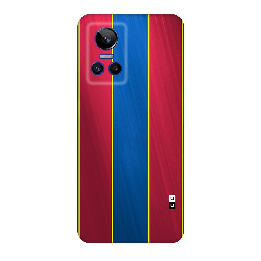 Premium Vertical Stripes Original Polycarbonate Back Case for Realme GT Neo 3