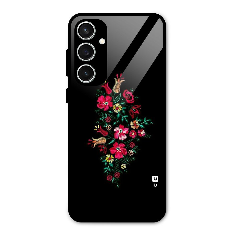 Pretty Allure Flower Glass Back Case for Galaxy S23 FE