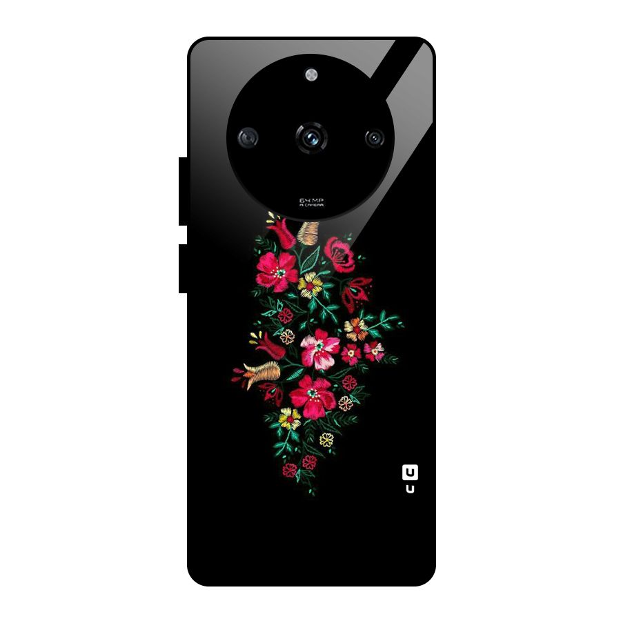 Pretty Allure Flower Glass Back Case for Realme Narzo 60 5G