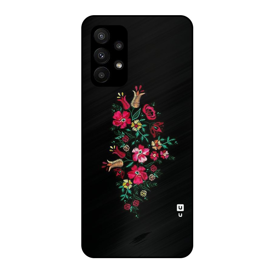 Pretty Allure Flower Metal Back Case for Galaxy A23